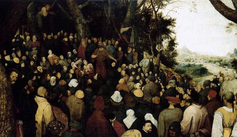 Pieter Bruegel the Elder The Sermon of St John the Baptist